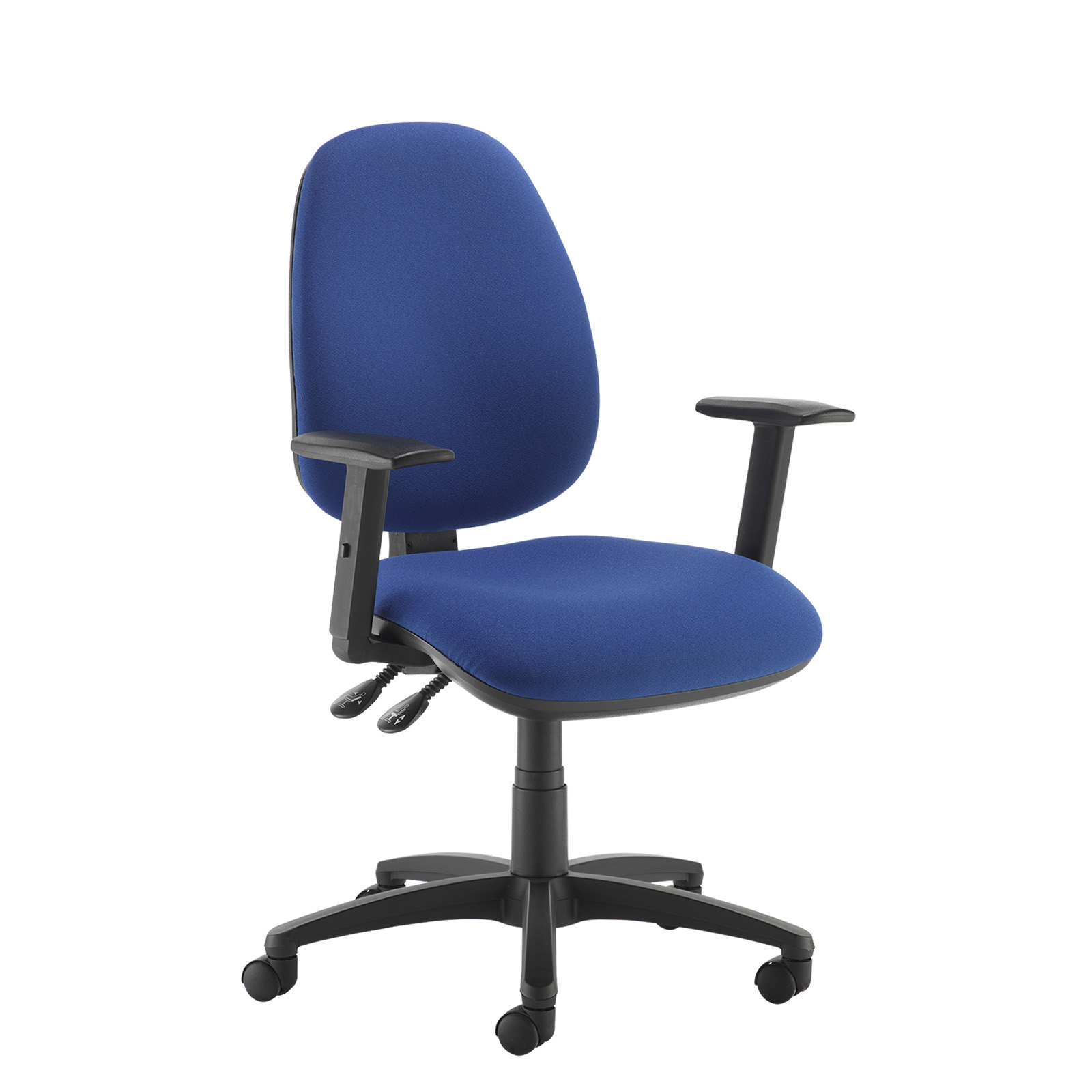 Desk Chairs Jota high back operator chair with adjustable arms - blue