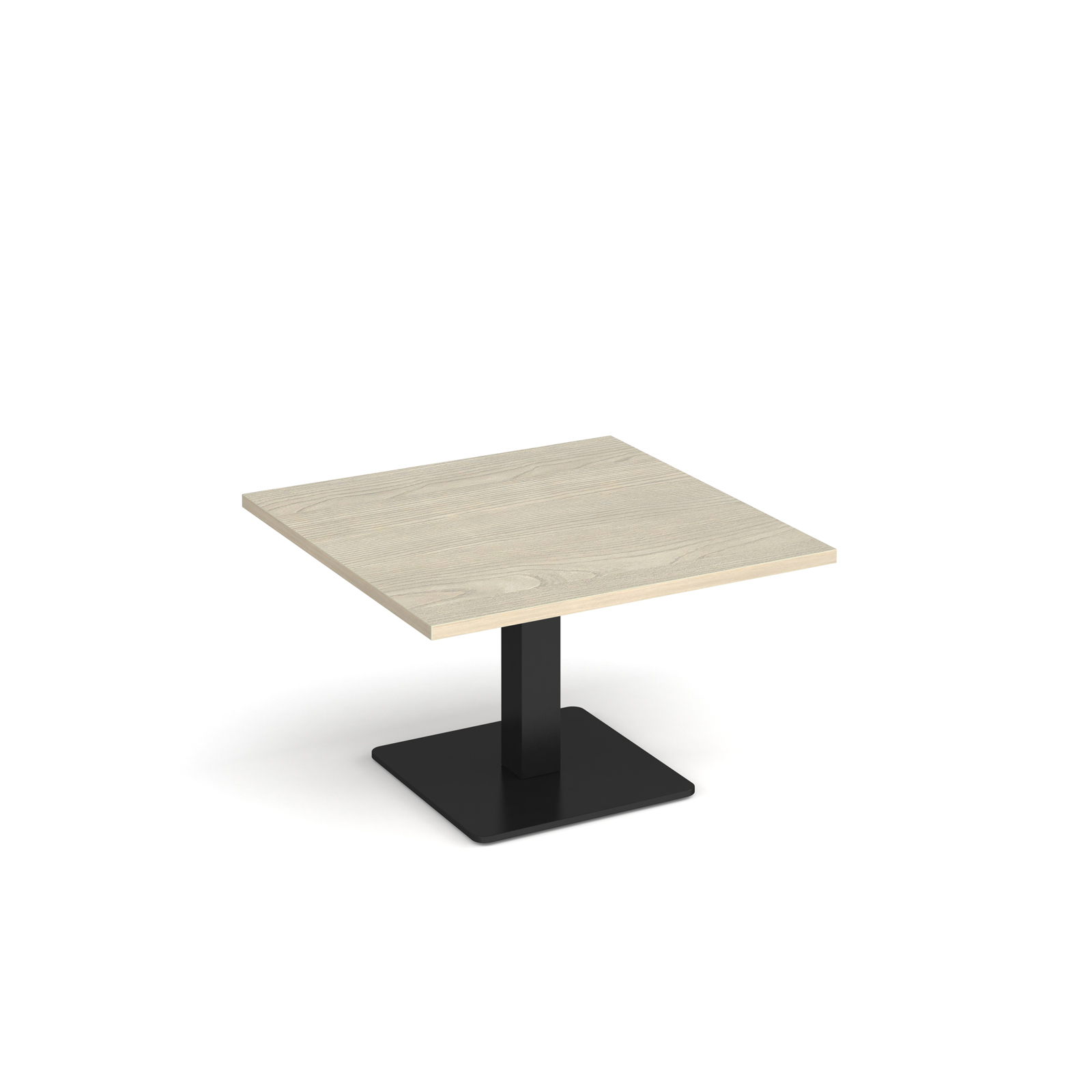 Brescia square coffee table with flat square base