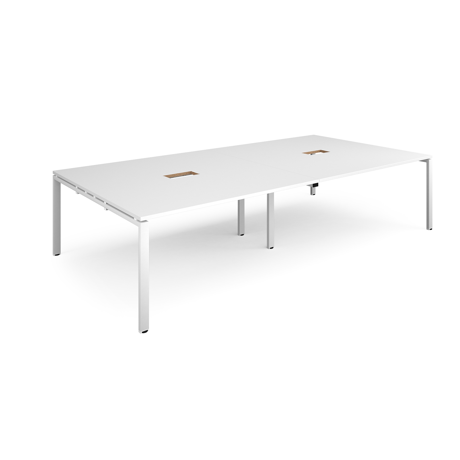 Adapt rectangular power ready boardroom table