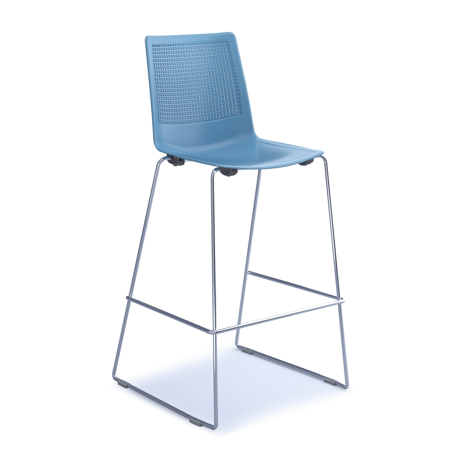 Harmony multi-purpose stool with sled frame