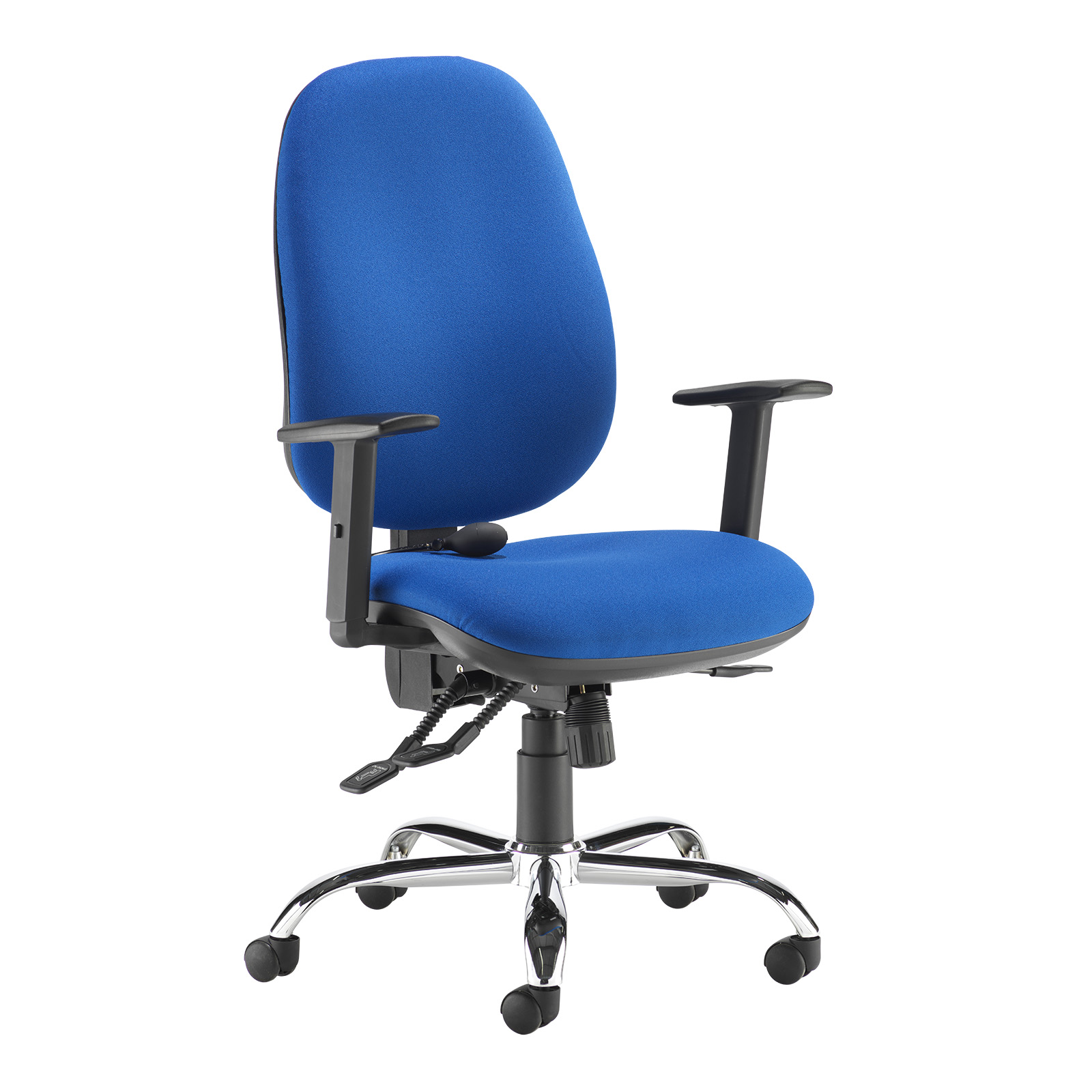 Desk Chairs Jota ergo 24hr ergonomic asynchro task chair - blue