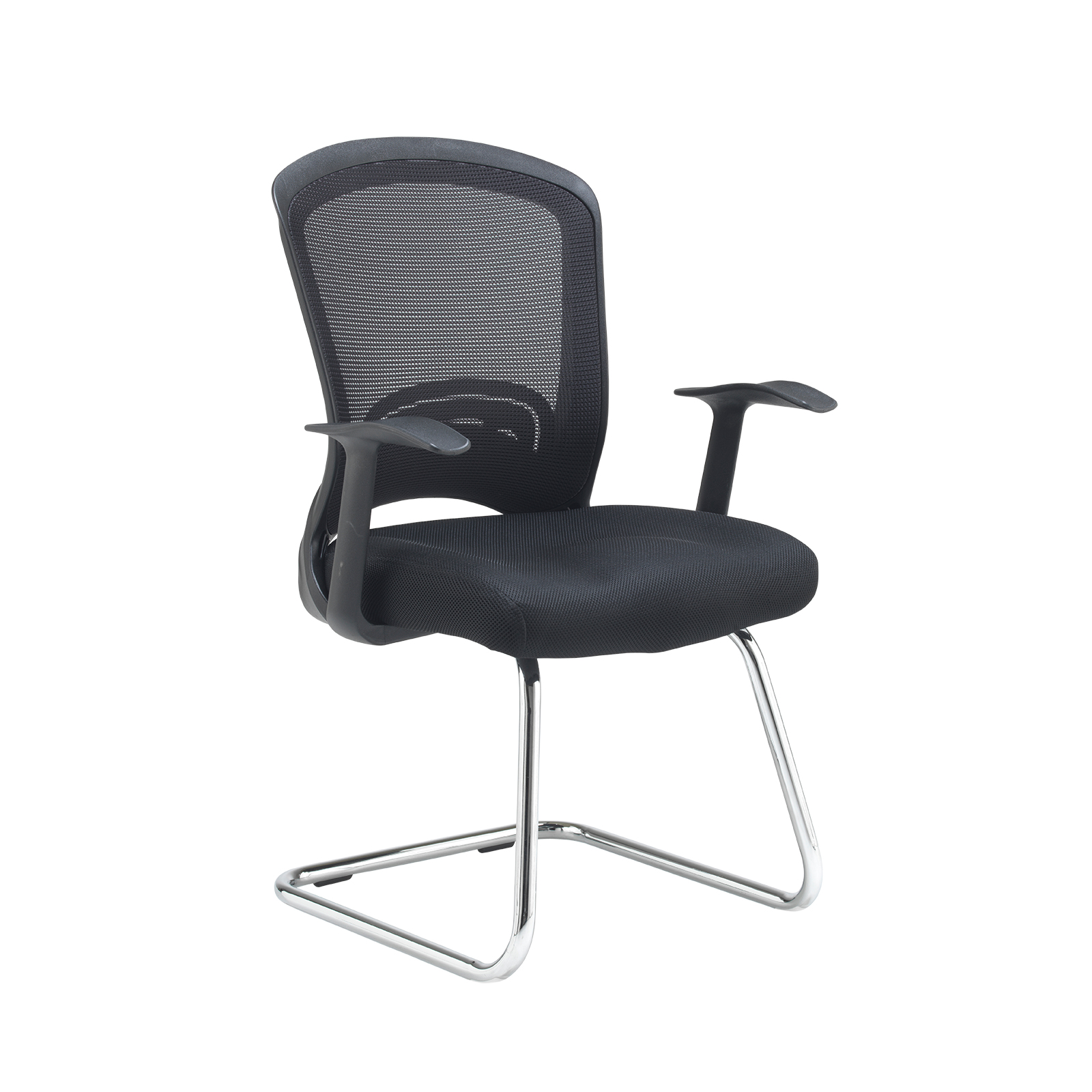 Boardroom / Meeting Solaris mesh visitors chair - black