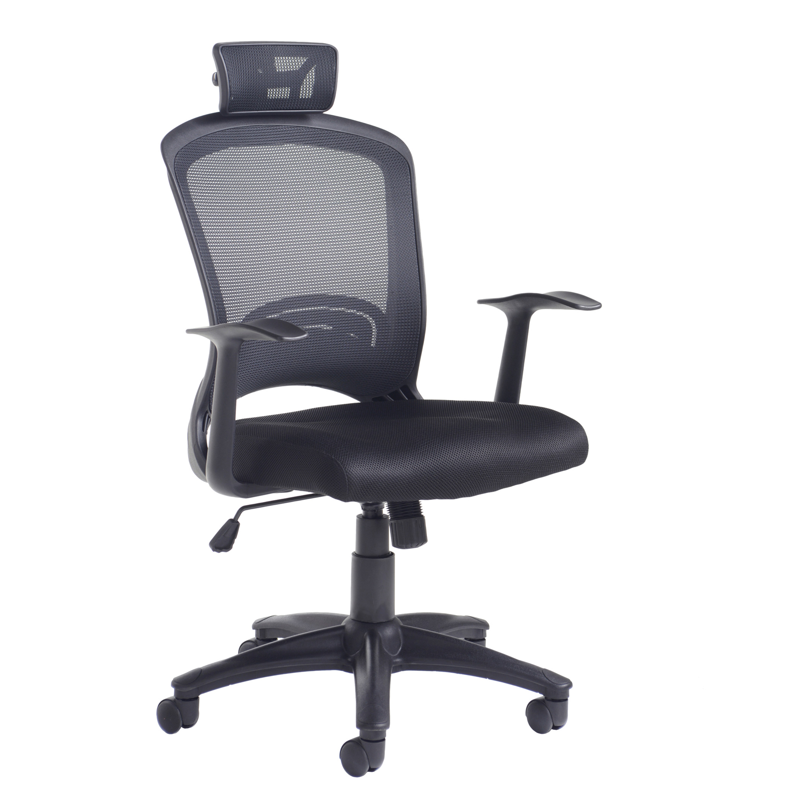 Desk Chairs Solaris mesh back operator chair - black